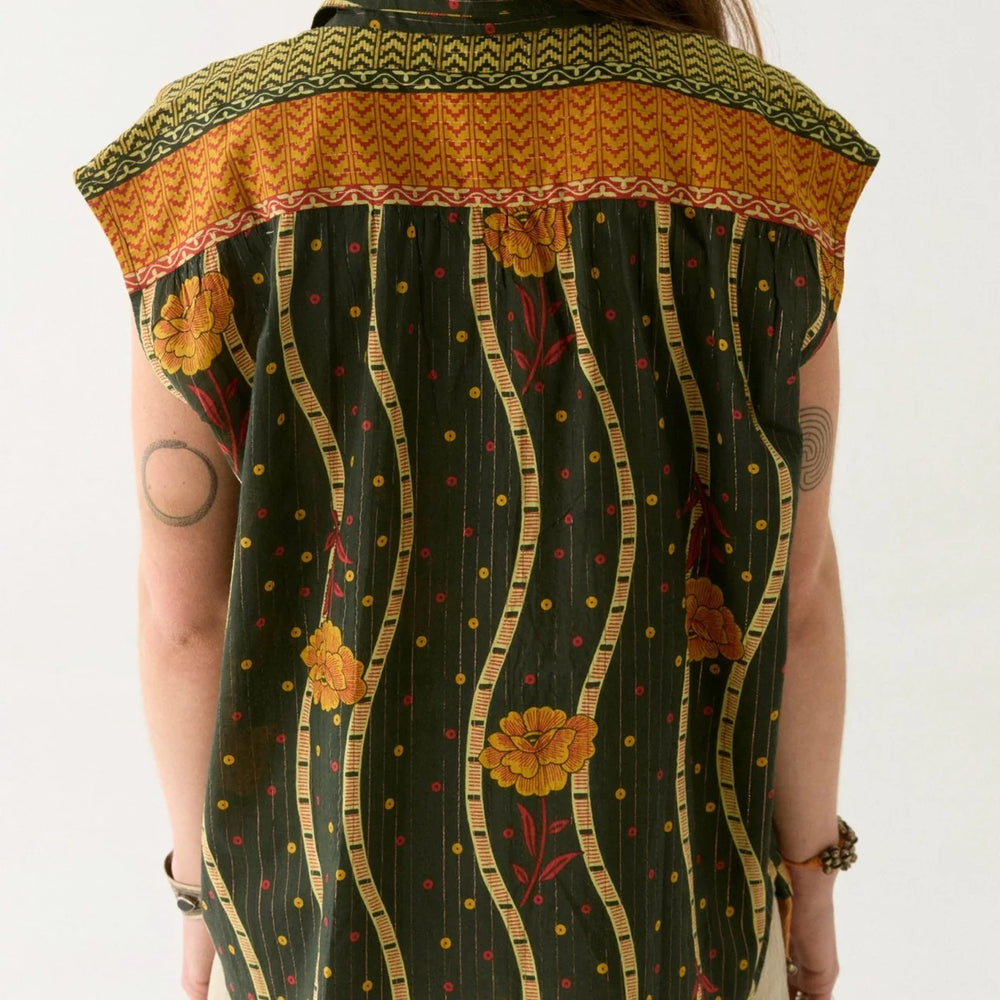 
                      
                        Maison Hotel Bobby Blouse in the color Light My Fire
                      
                    