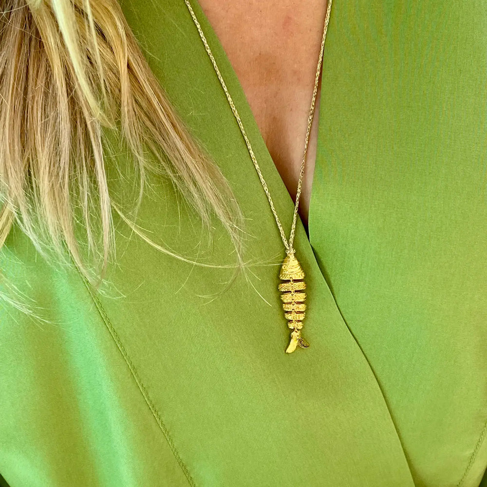 SDB Moving Fish Necklace