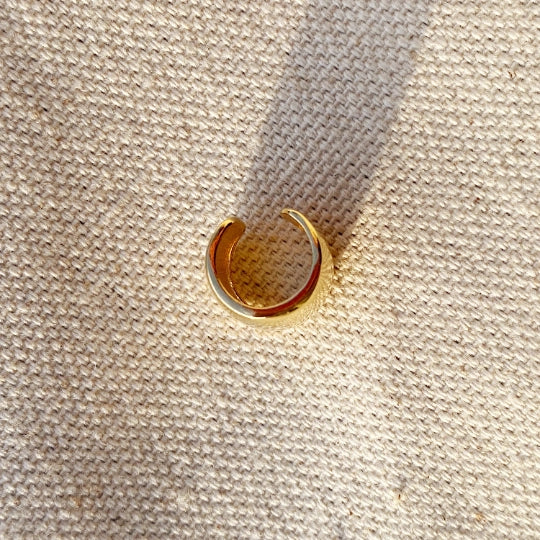GoldFi Bold Plain Ear Cuff
