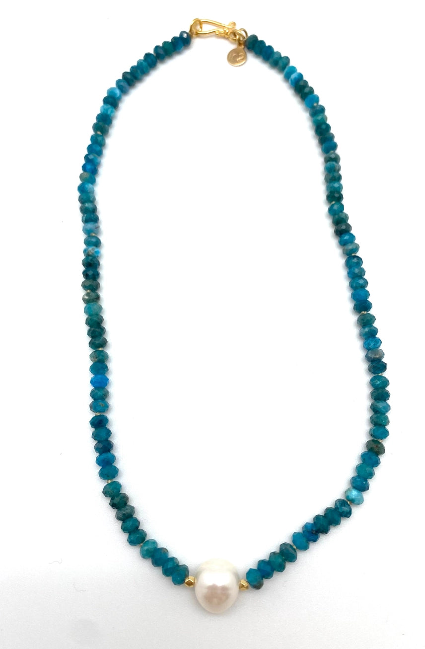 The Apatite Maja Necklace by In2 Design