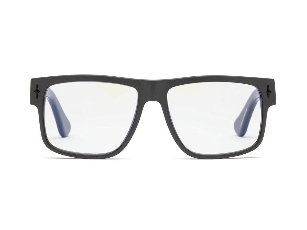 CADDIS Mister Cartoon Reading Glasses - Dark Metallic Grey