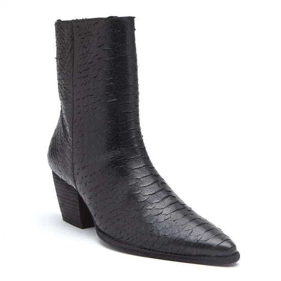 Load image into Gallery viewer, Matisse Caty Ankle Boot - Black Snake
