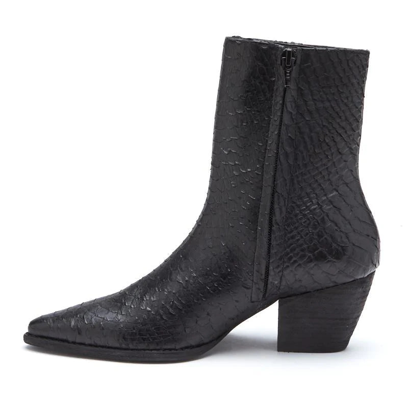 
                      
                        Matisse Caty Ankle Boot - Black Snake
                      
                    