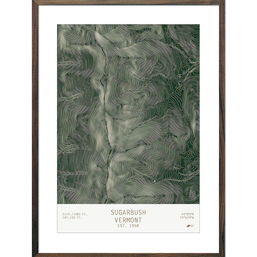 Shop the Muir Way Sugarbush Print in Spruce at Harbour Thread boutique in Burlington, VT!