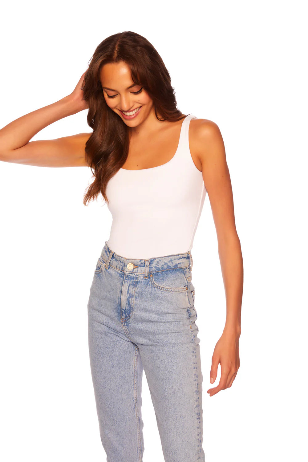 Susana Monaco's Essential Everyday Tank in the color Sugar