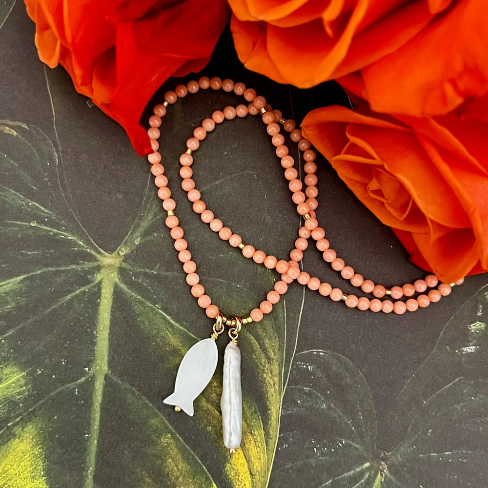 Shop the Coraline Necklace by Sandrine France Studio at Harbour Thread