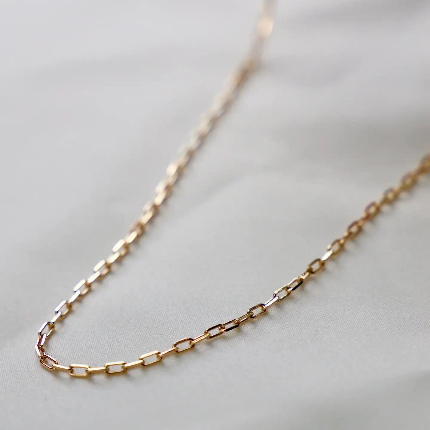 Find the Miniature Paperclip Chain Necklace by Katie Waltman Jewelry at Harbour Thread