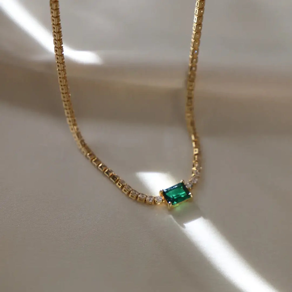 
                      
                        The Heirloom Emerald Necklace by Katie Waltman Jewelry
                      
                    