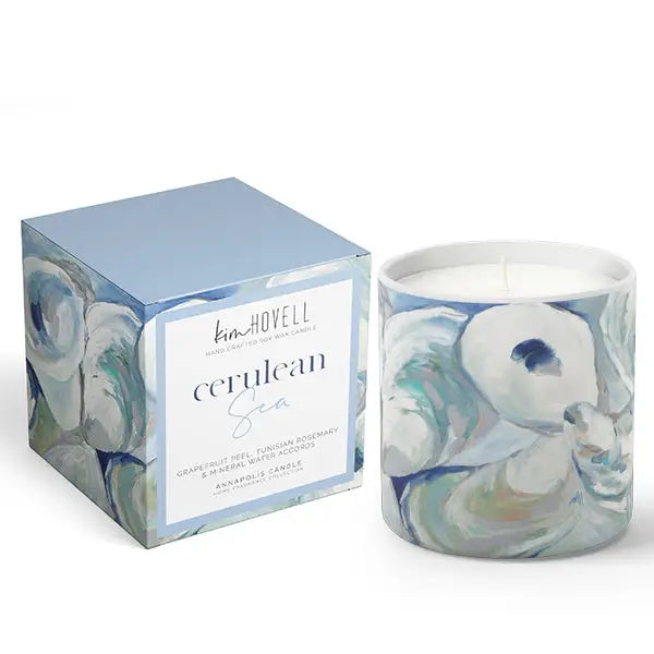 The Cerulean Sea 8 oz Boxed Candle by Annapolis Candle