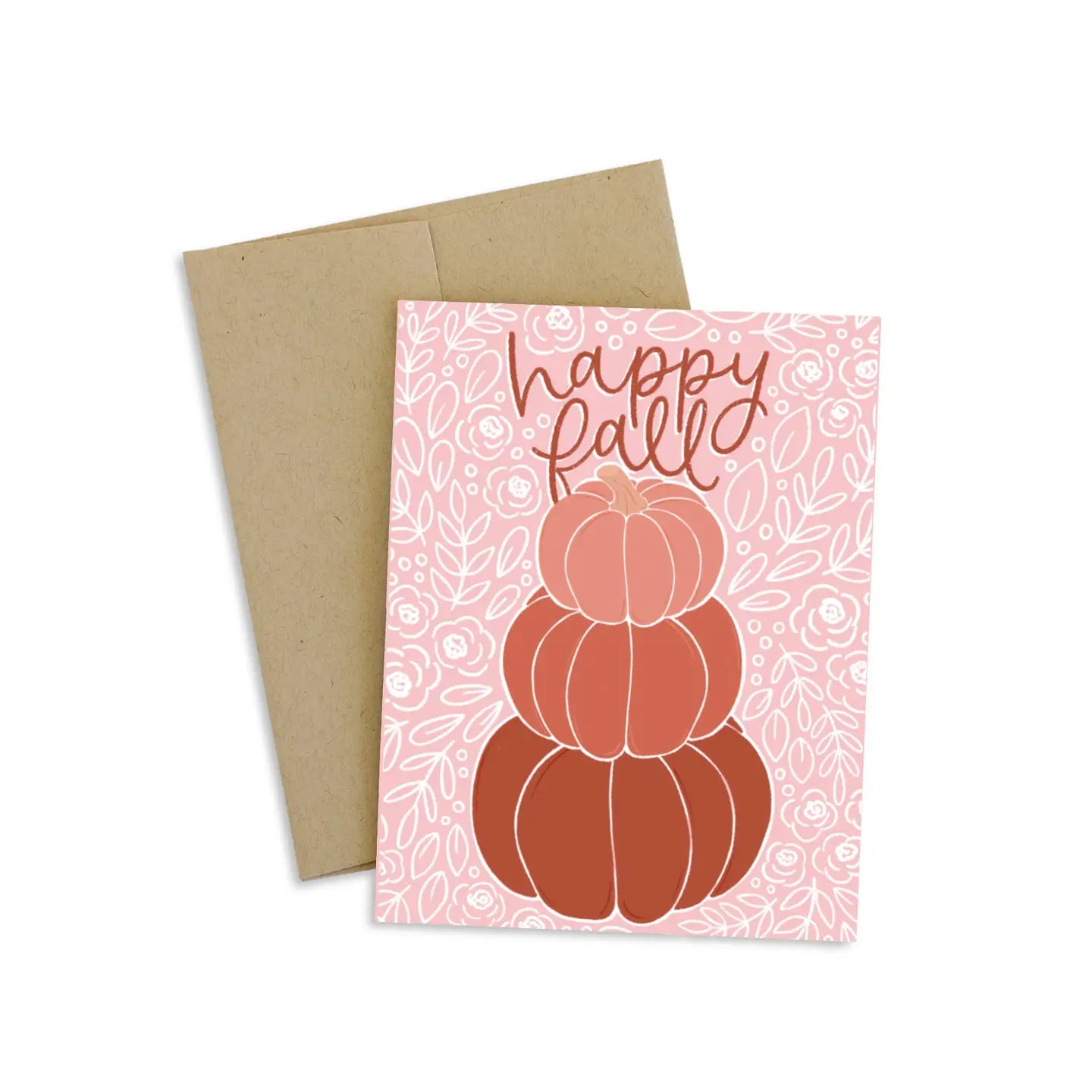 The Happy Fall Greeting Card by Elyse Breanne Design