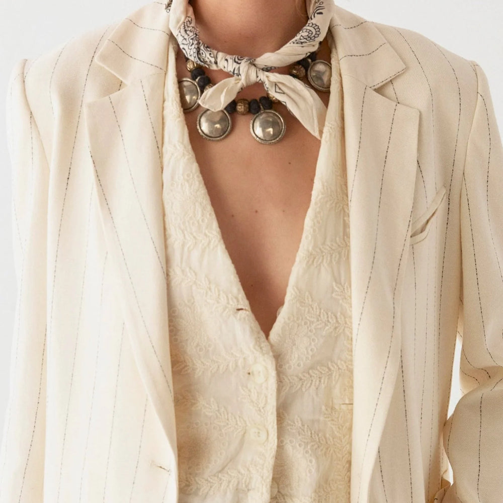 
                      
                        The The Delphine Vest by Maison Hotel
                      
                    