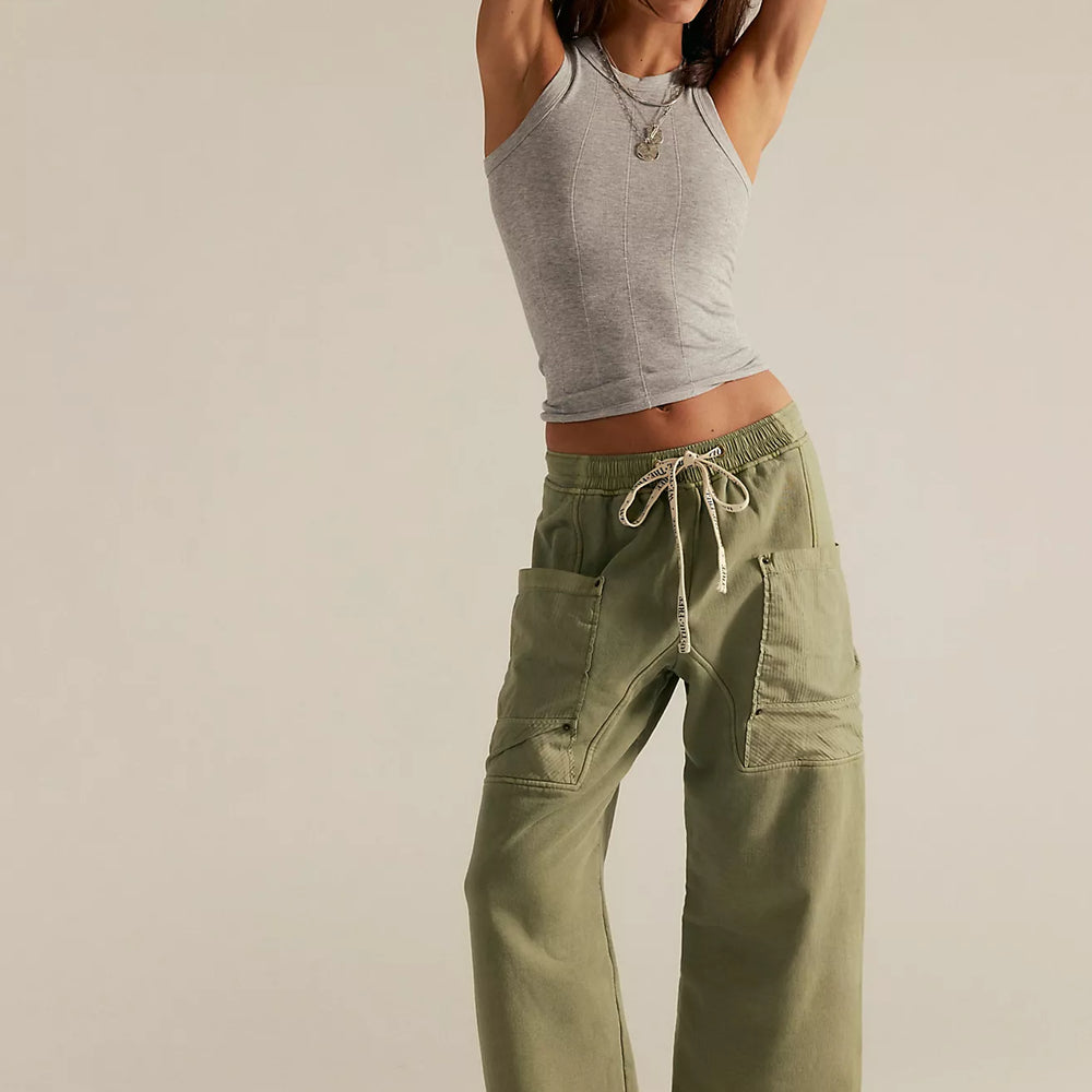 Elevate your comfortable, casual style with the Free People Jet Set Knit Pull-On Pants. Find your pair at Harbour Thread boutique in Burlington, VT!