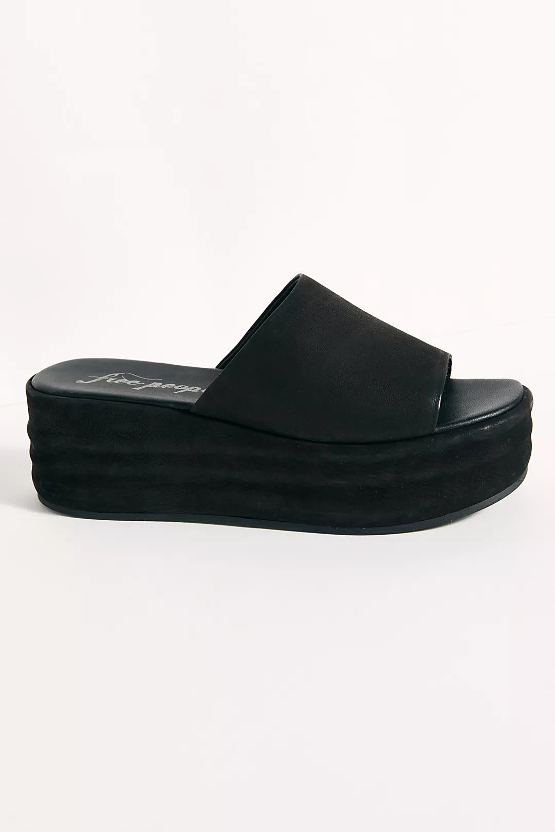 Women's black platform sandal from Free People