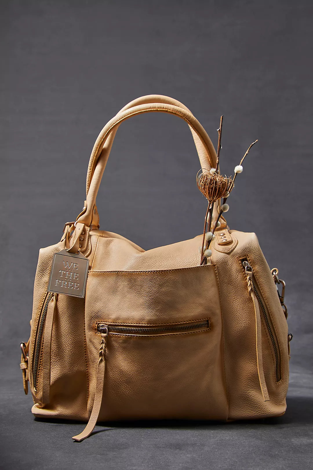 Shop the leather Emerson Tote by Free People at Harbour Thread