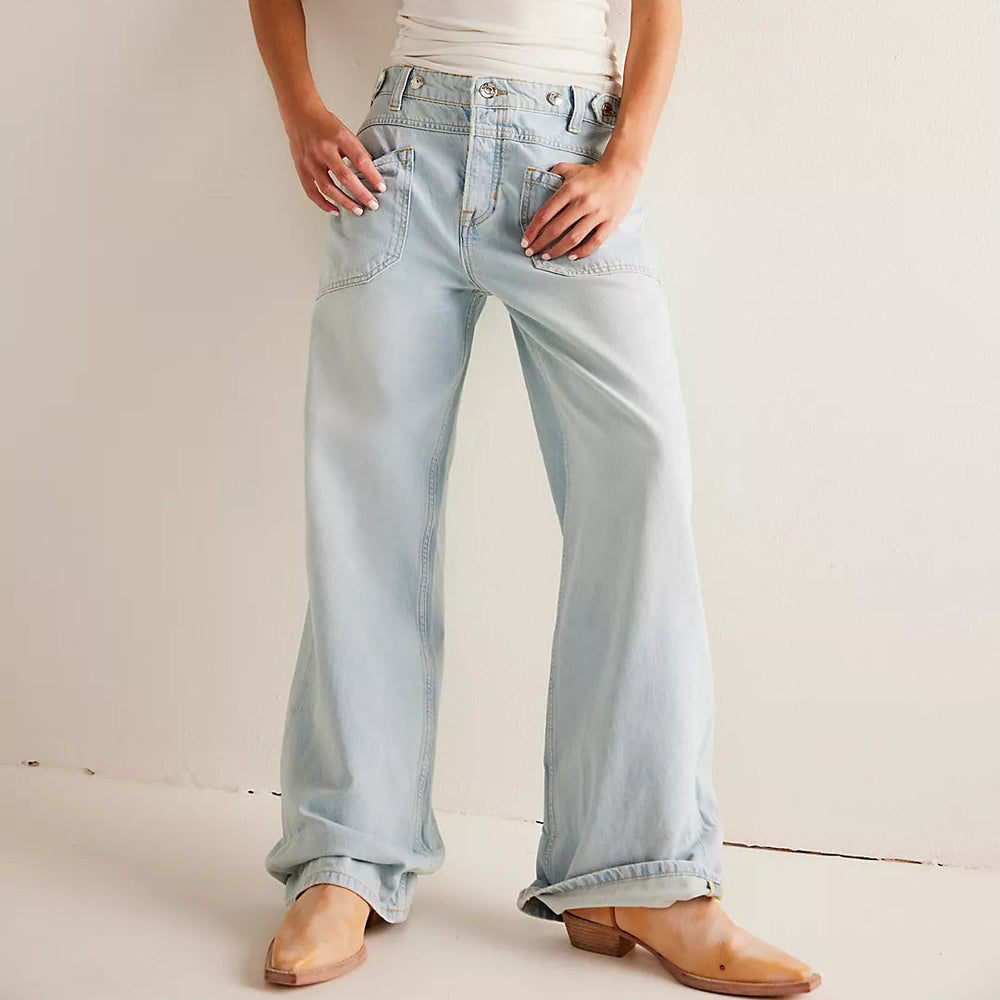 Free People Palmer Cuffed Jean