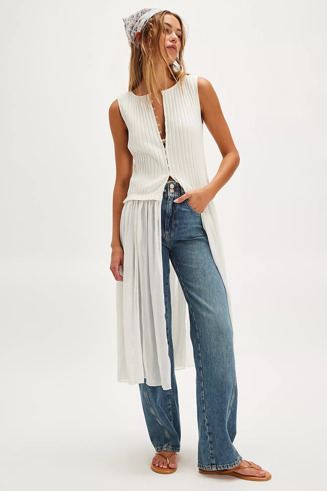 Enjoy endless styling potential with the unique and versatile Free People Twice As Nice Maxi Top, now at Harbour Thread women's boutique in Burlington, VT. 