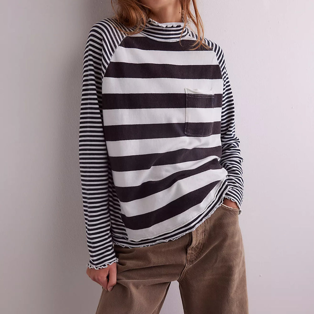 Mix things up with the Free People Punk Playful Tee at Harbour Thread boutique in Burlington, VT. 