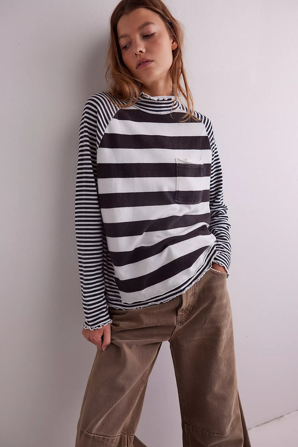 Mix things up with the Free People Punk Playful Tee at Harbour Thread boutique in Burlington, VT. 