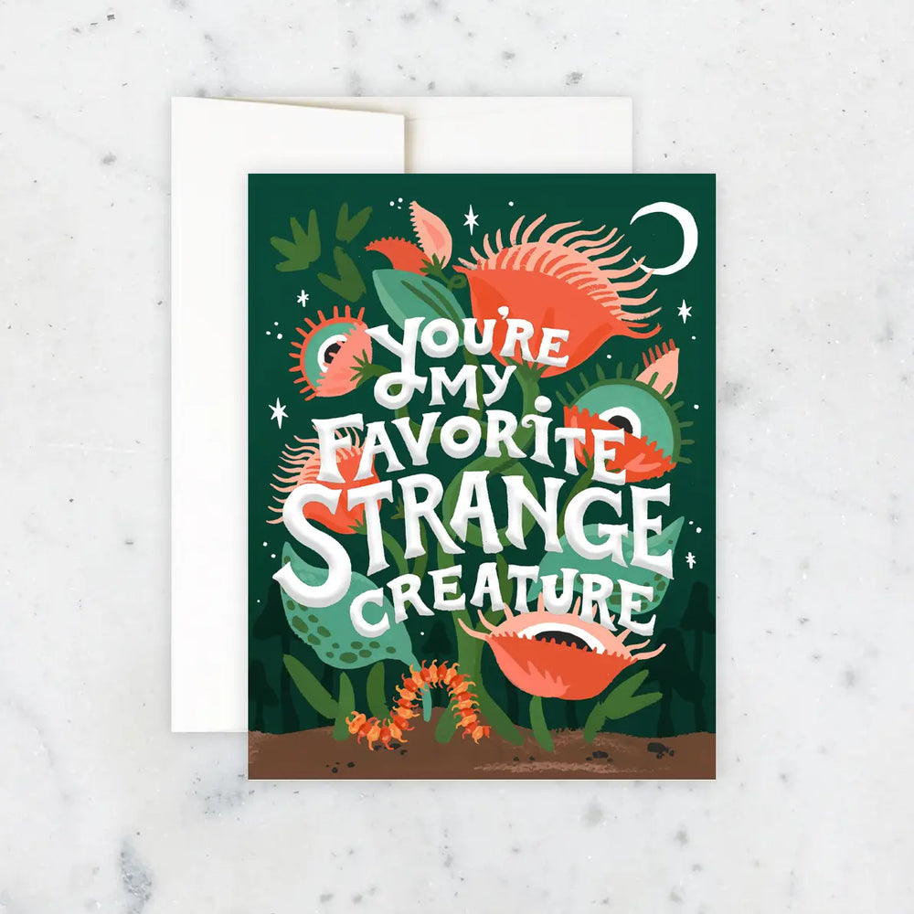 The Strange Creature Card by Idlewild Co.