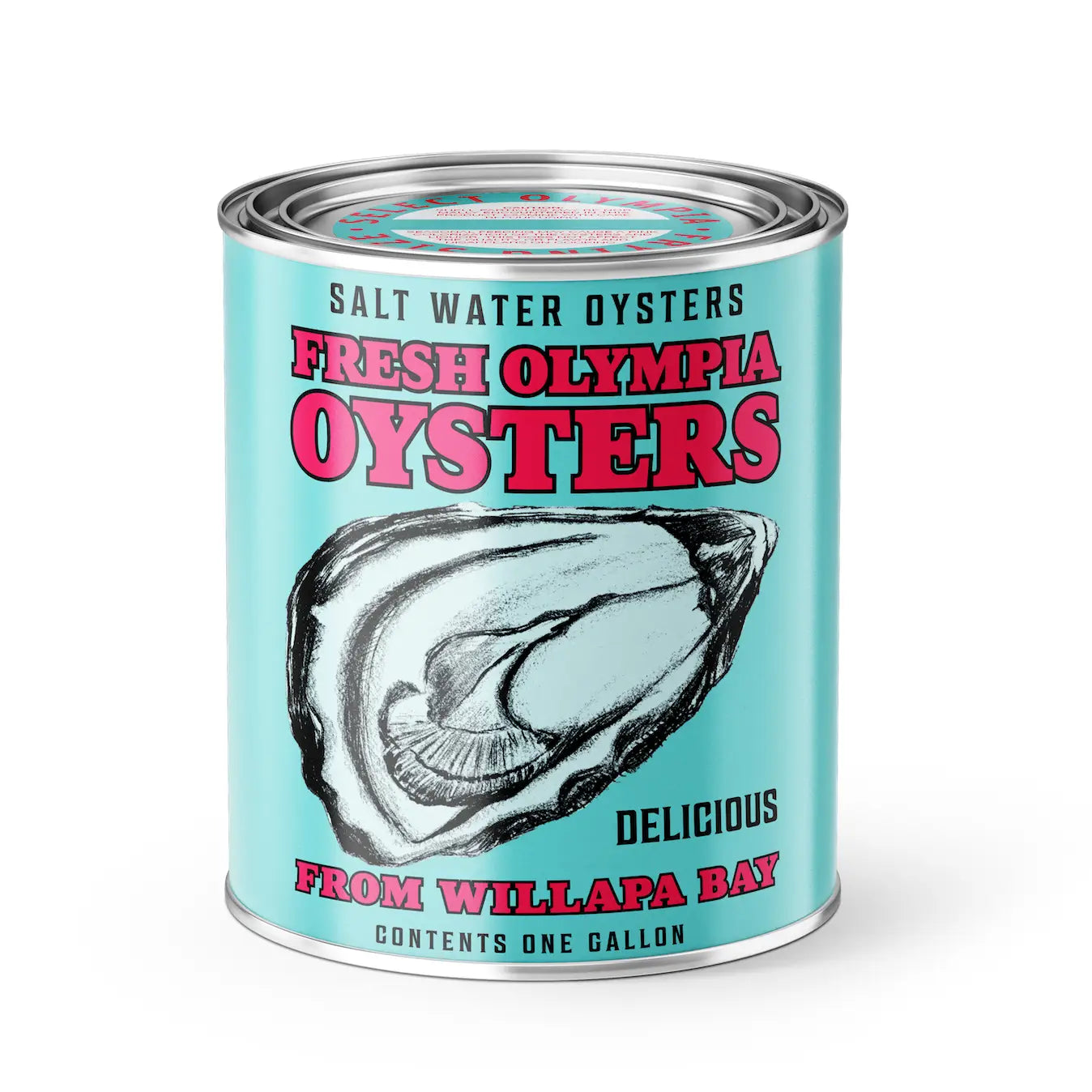 The Vintage Fresh Olympia Oyster Style 13oz Candle by Annapolis Candle.