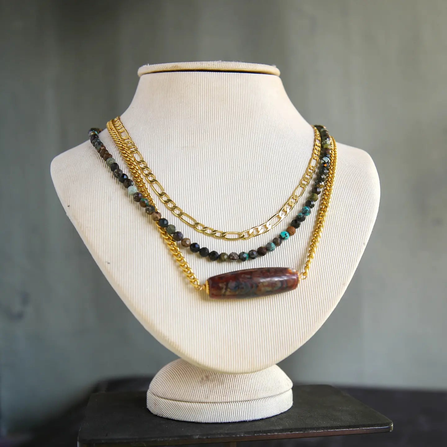 Catherine Page Palladio Triple Strand Necklace