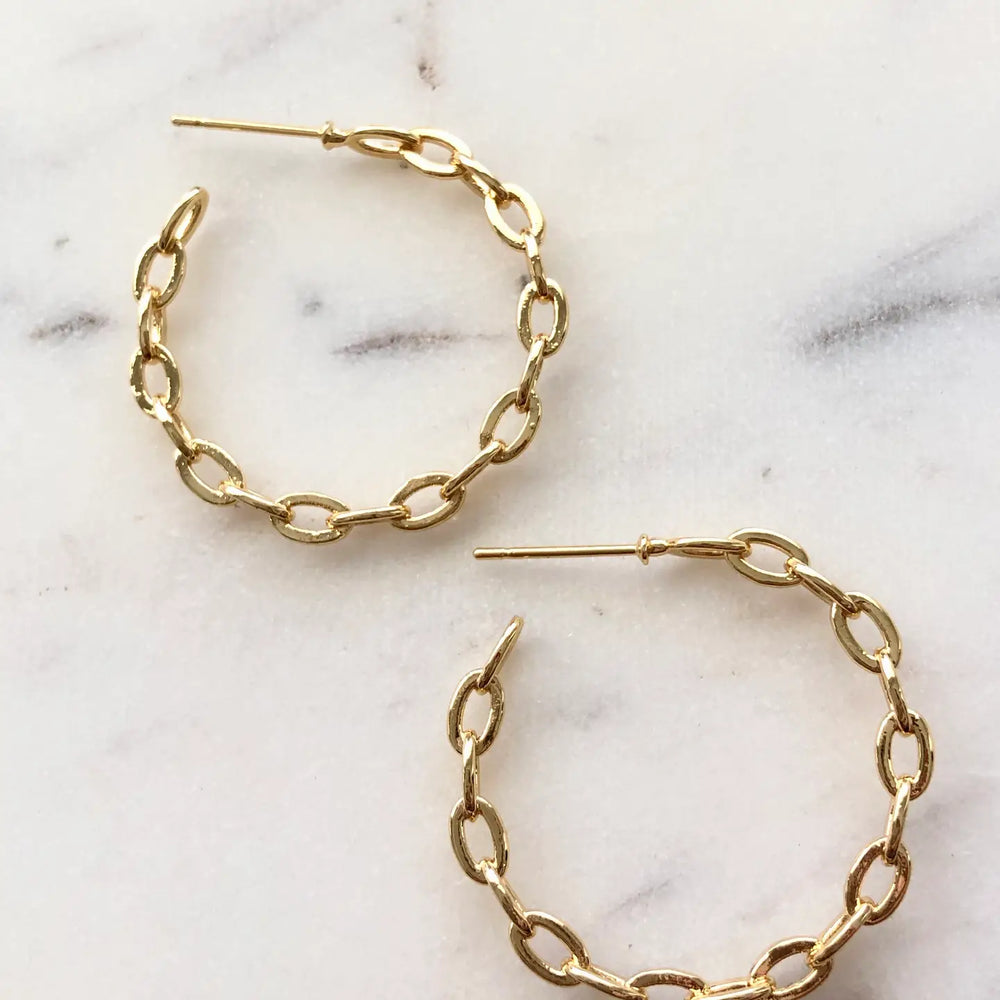 
                      
                        Jessica Matrasko Pepa Hoop Earrings
                      
                    