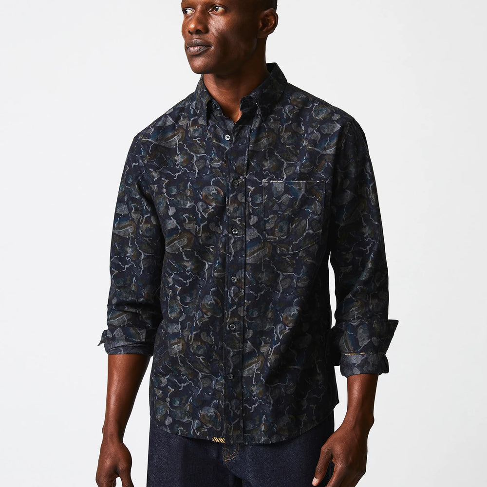 
                      
                        Billy Reid Lowtide Msl 1-Pocket Shirt - Carbon Blue
                      
                    