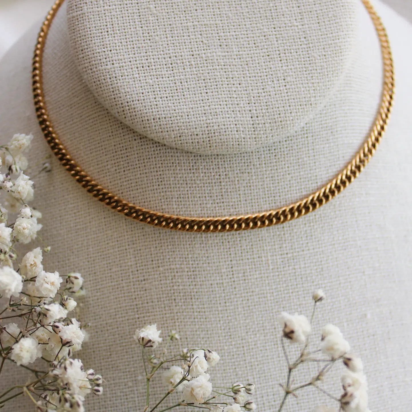 24th & Gold Cuban Chain Necklace