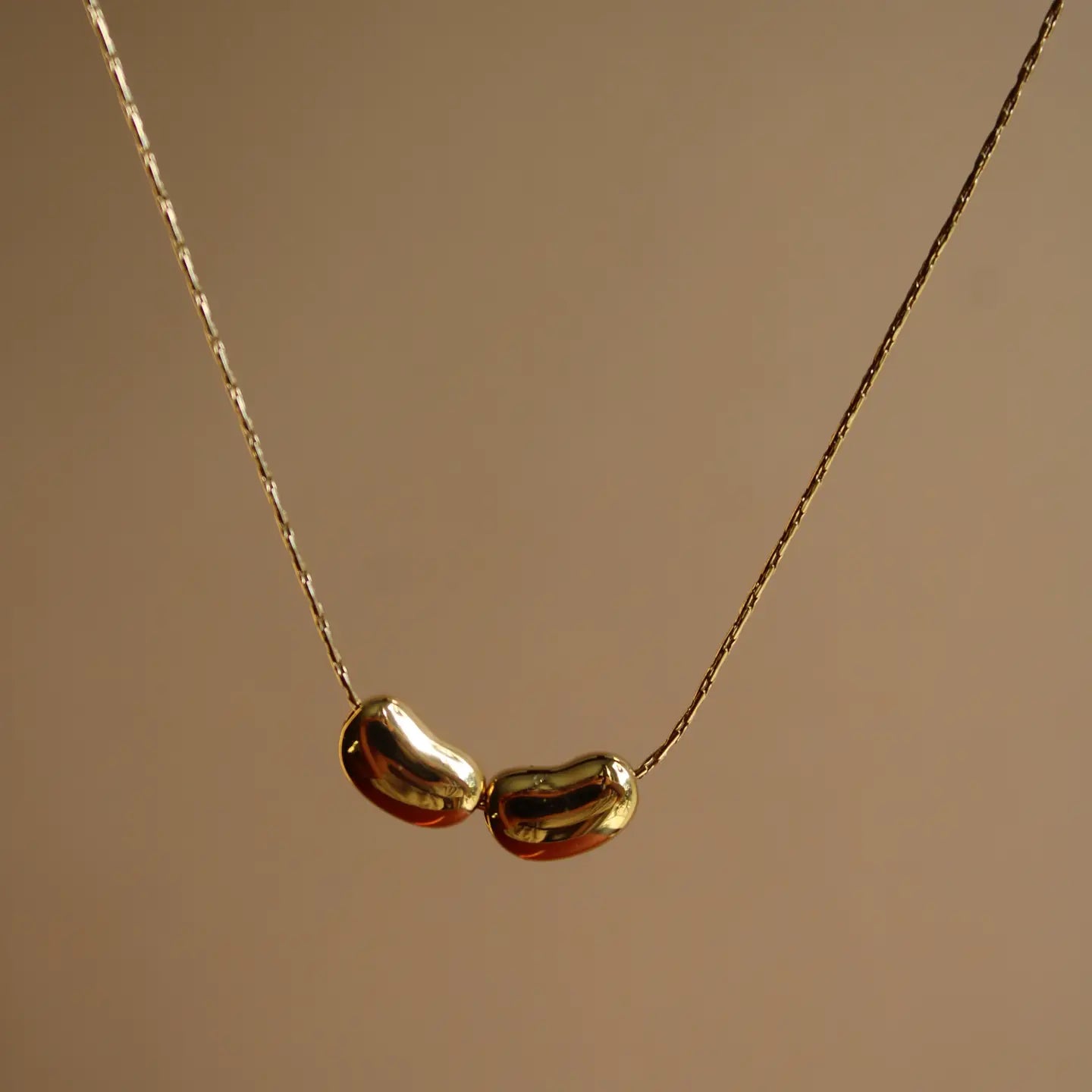 24th & Gold Beanie Necklace