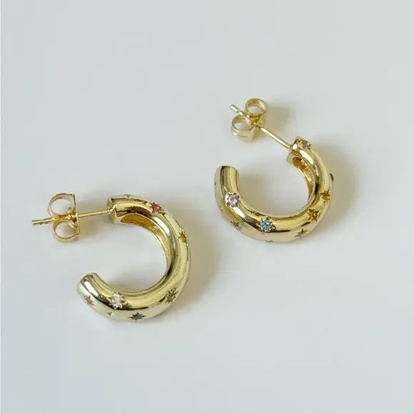 The Estella Hoops by Tramps + Thieves