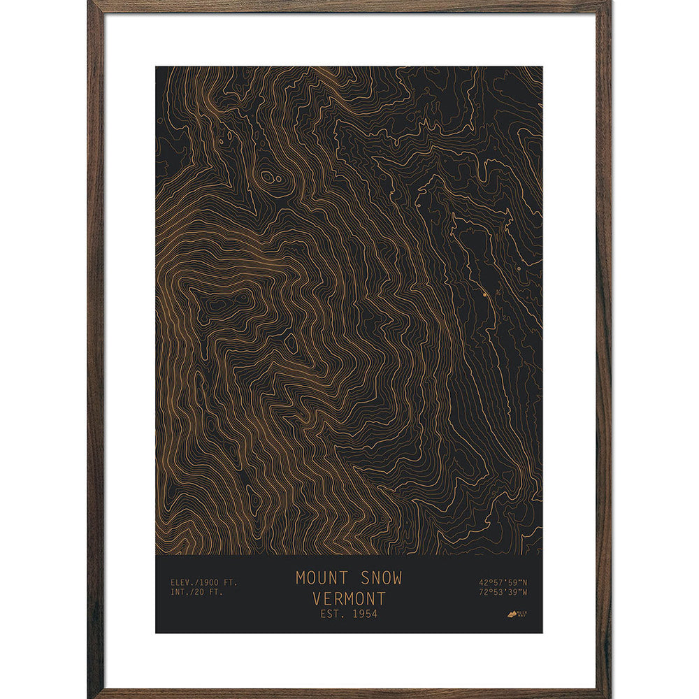 Muir Way Mount Snow Print