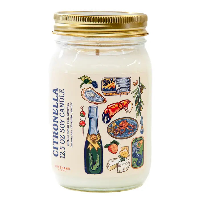 Freehand Goods Citronella Soy Candle