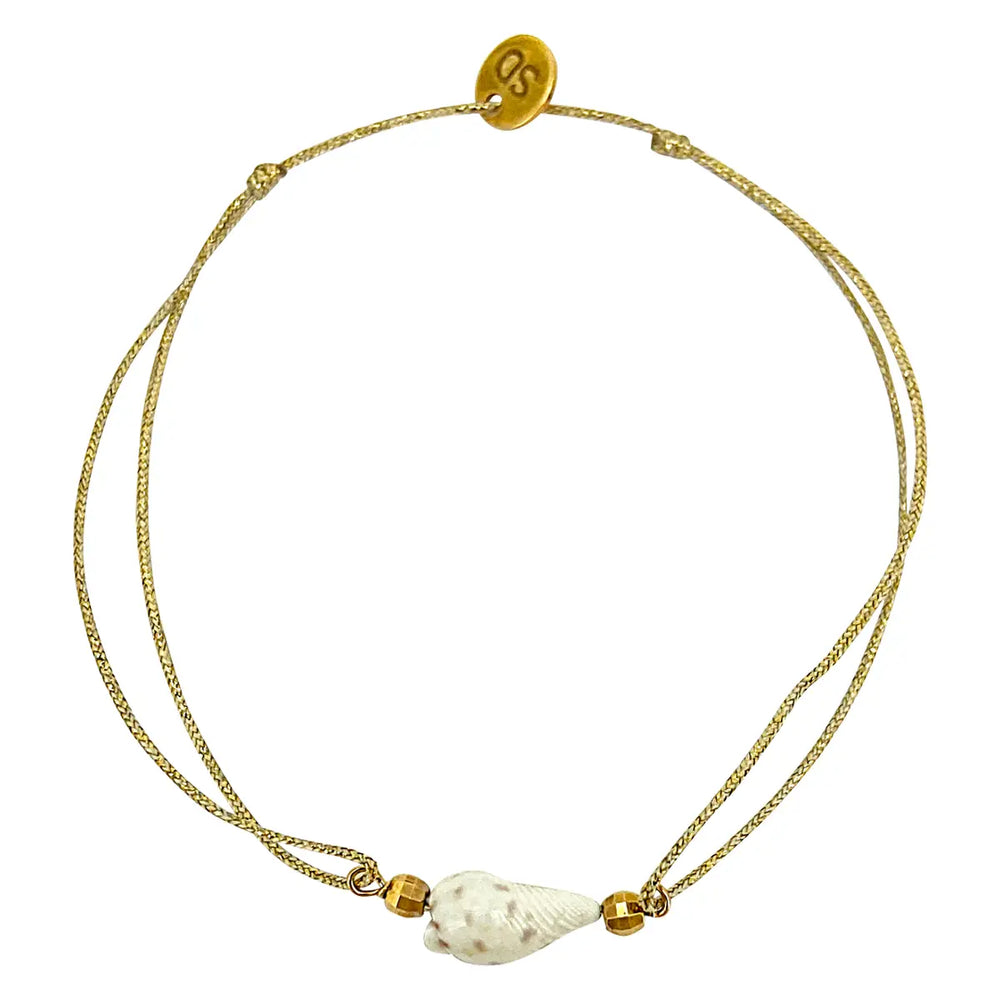 SDB Golden Shell Bracelet