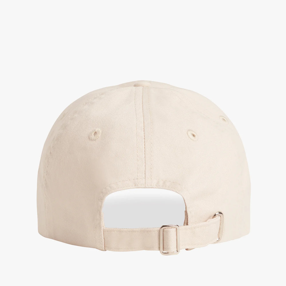 
                      
                        Women's khaki baseball hat from Favorite Daughter with adjustable back closure
                      
                    