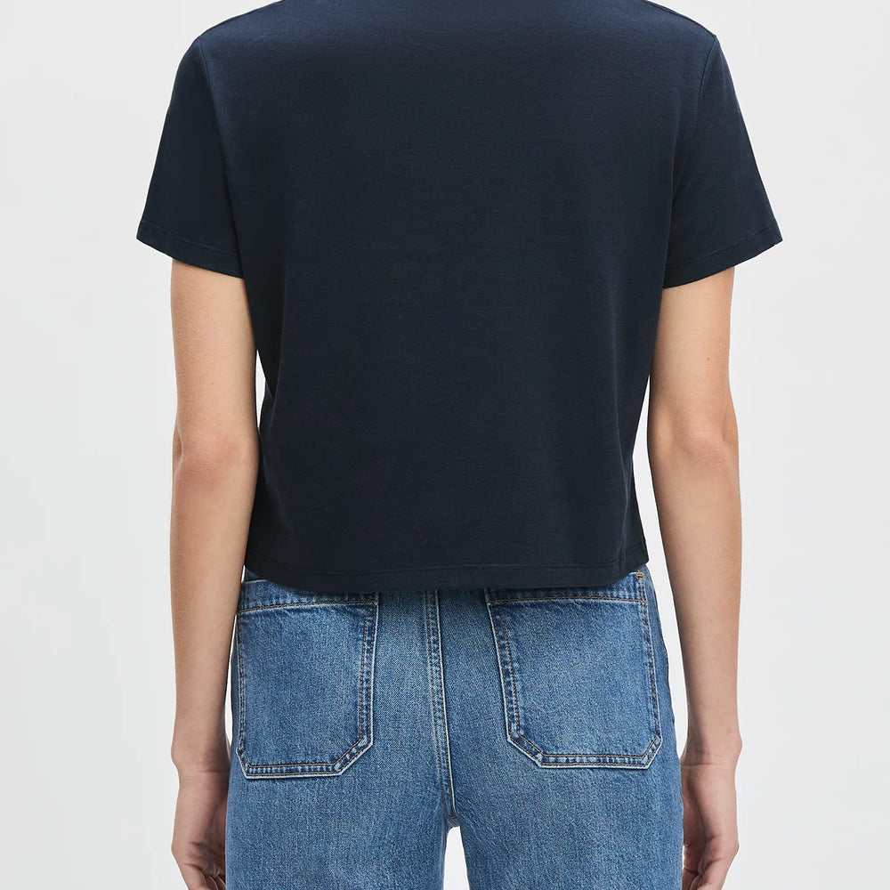 
                      
                        Favorite Daughter Cropped Collegiate Tee
                      
                    