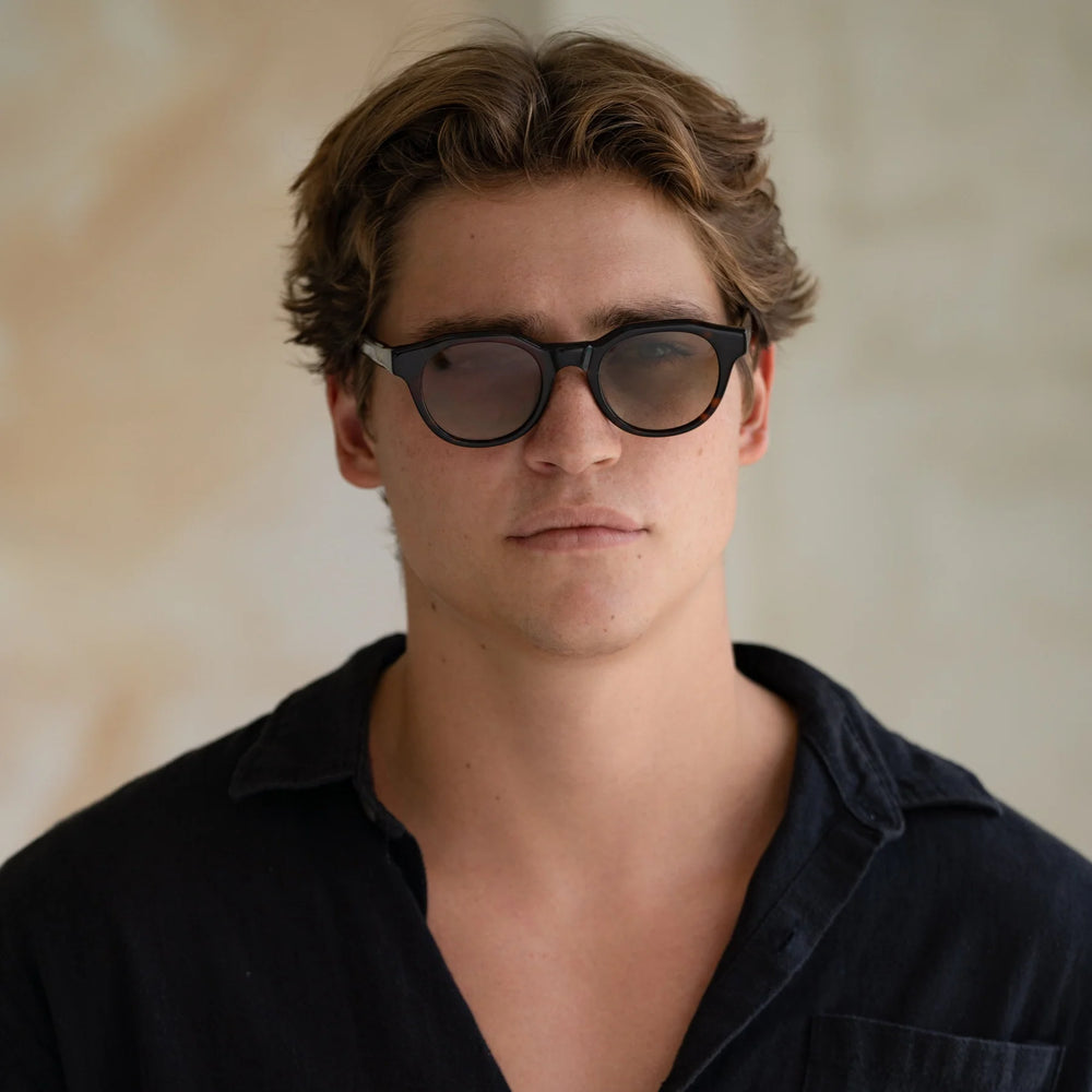 The FREYRS Cameron Acetate Unisex Round Sunglasses  ensure a comfortable fit for all-day wear. Shop them now at Harbour Thread boutique in St. Petersburg, FL!