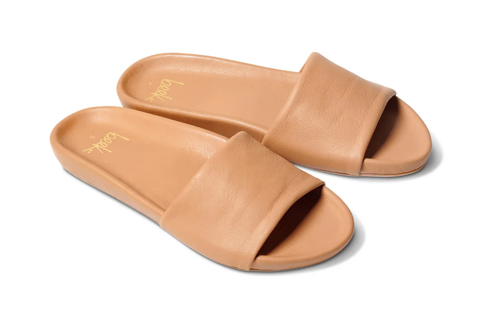 
                      
                        The Gallito Leather Slide Sandals by beek
                      
                    