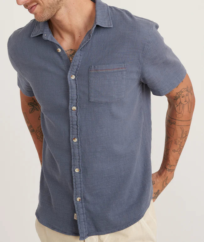 Marine Layer Stretch Selvage Short Sleeve Shirt