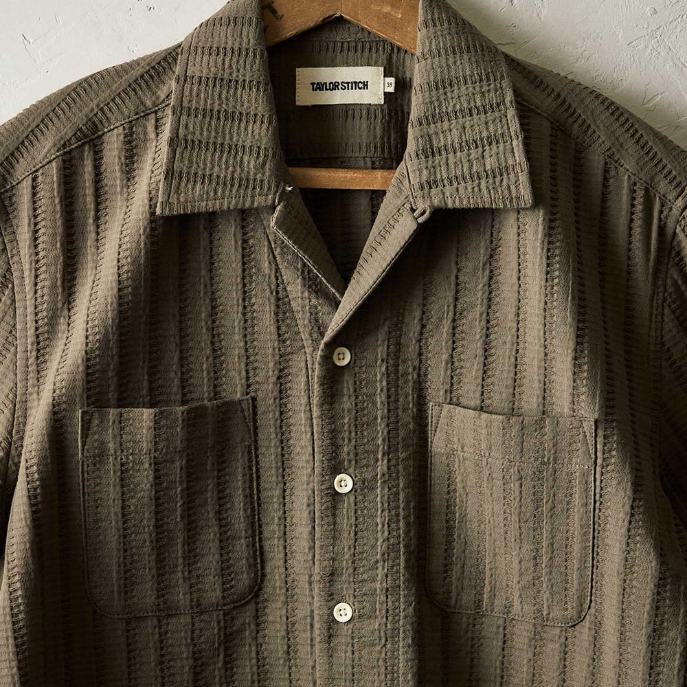 
                      
                        The The Conrad Shirt in Fatigue Olive Dobby Stripe by Taylor Stitch is now at Harbour Thread boutique in St. Pete, FL. 
                      
                    