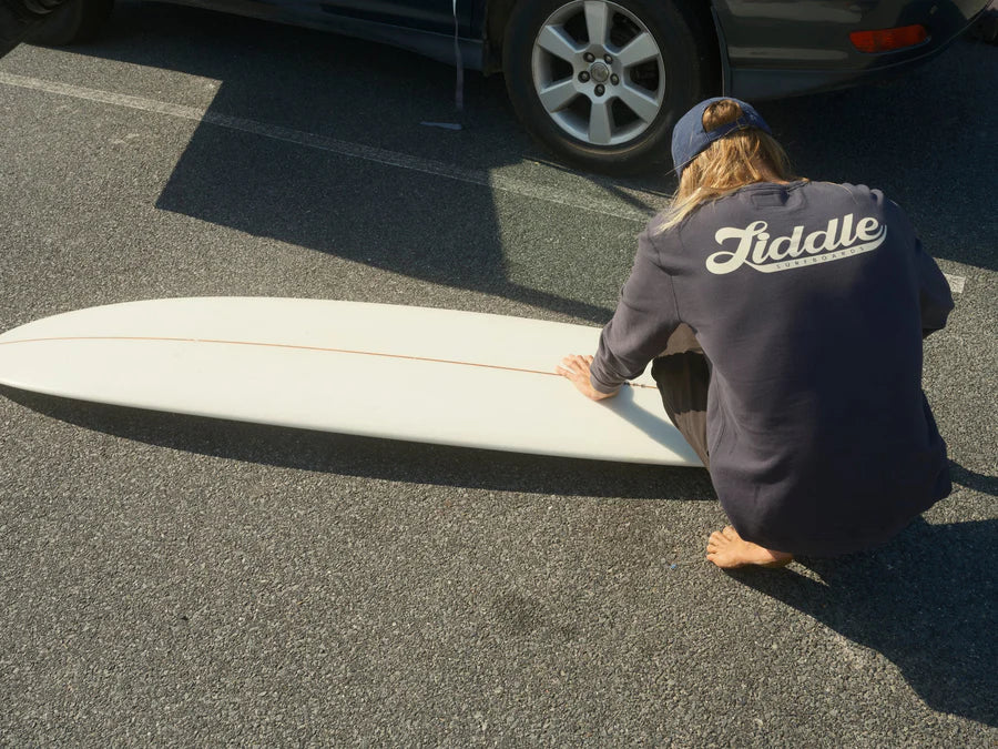 
                      
                        back view of the Liddle Surfboards Crew by Mollusk
                      
                    