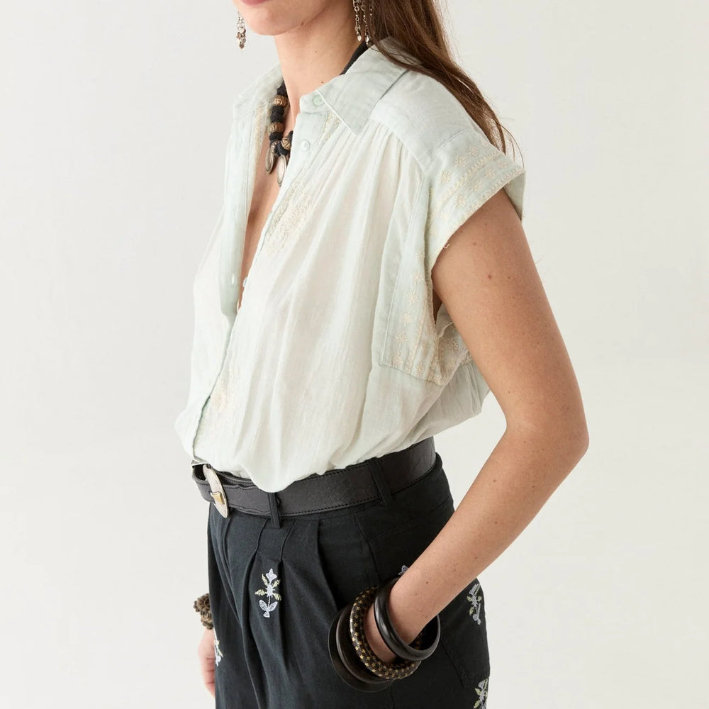 
                      
                        vintage inspired top from Maison Hotel
                      
                    