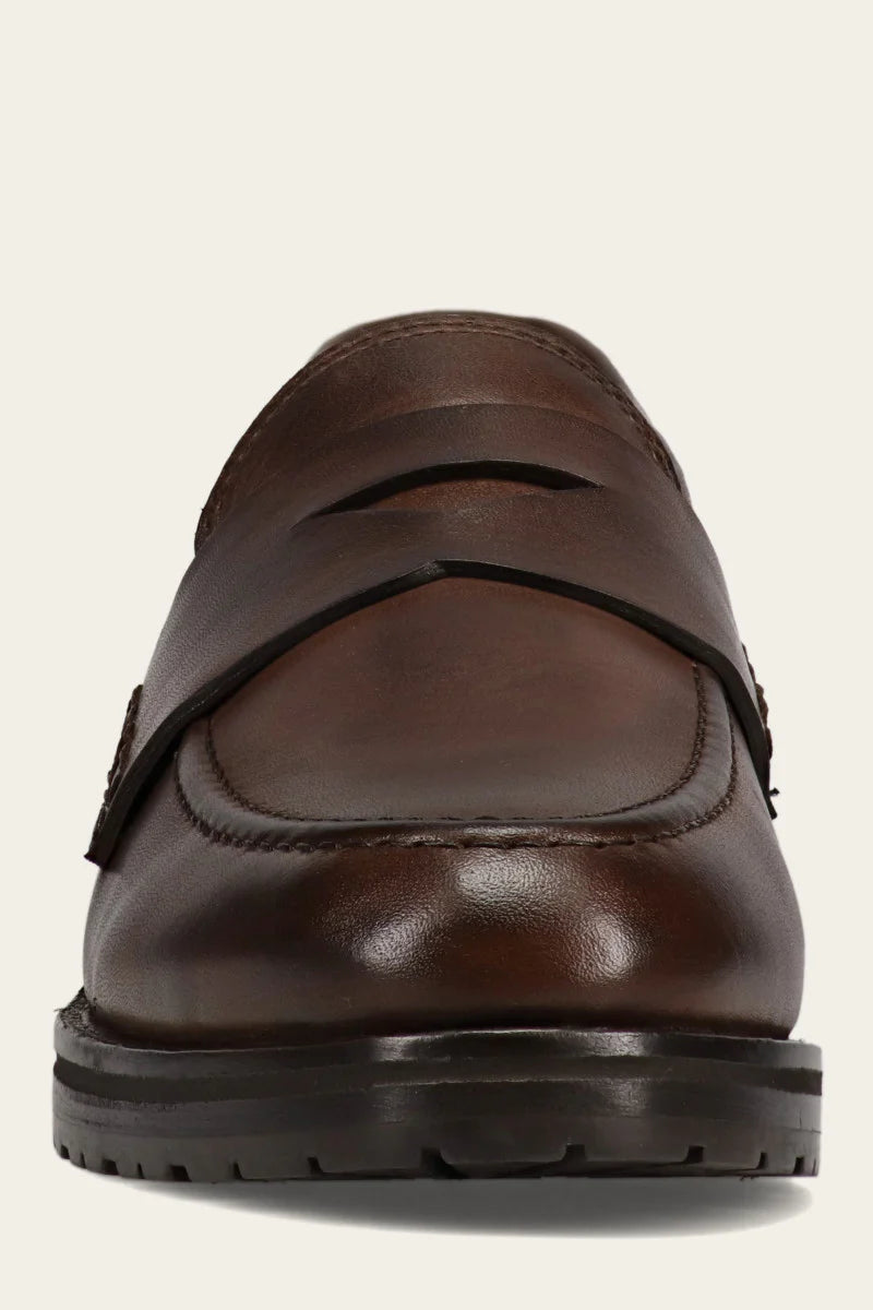 FRYE Melissa Lug Loafer - Chocolate