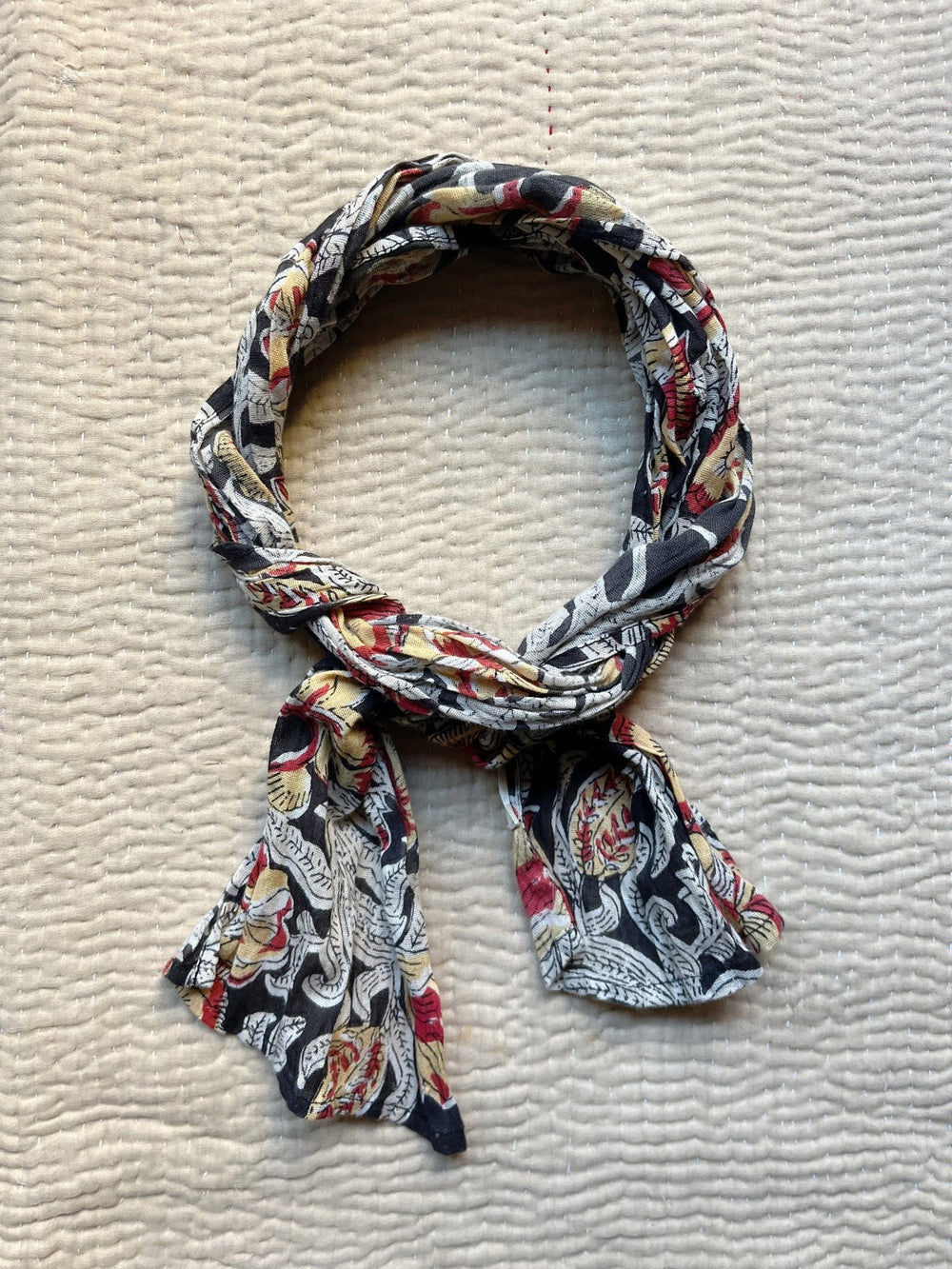 Accessorize in chic, bohemian style with the Pepe Scarf by Maison Hotel, now available at Harbour Thread