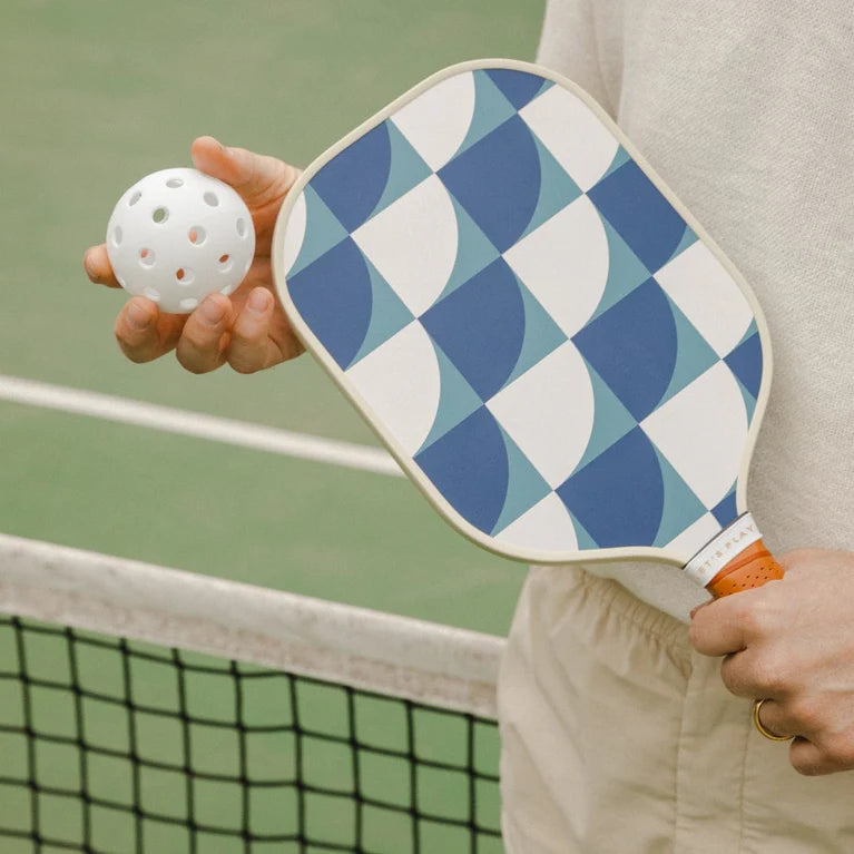 Person holding the Recess Nantucket Pickleball Paddle