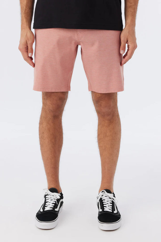 O'Neill Reserve Light Check 19" Hybrid Shorts - Picante