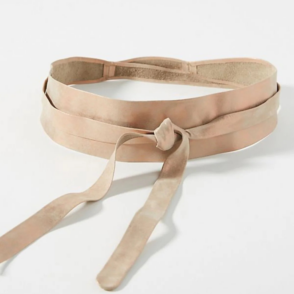 
                      
                        The Rose Shimmer Wrap Belt by ADA Collection
                      
                    