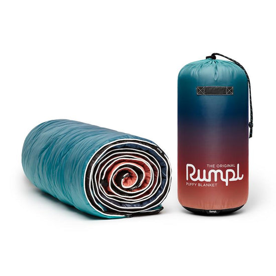 Rumpl's Original Puffy Blanket (1 Person) in the color Arizona Fade