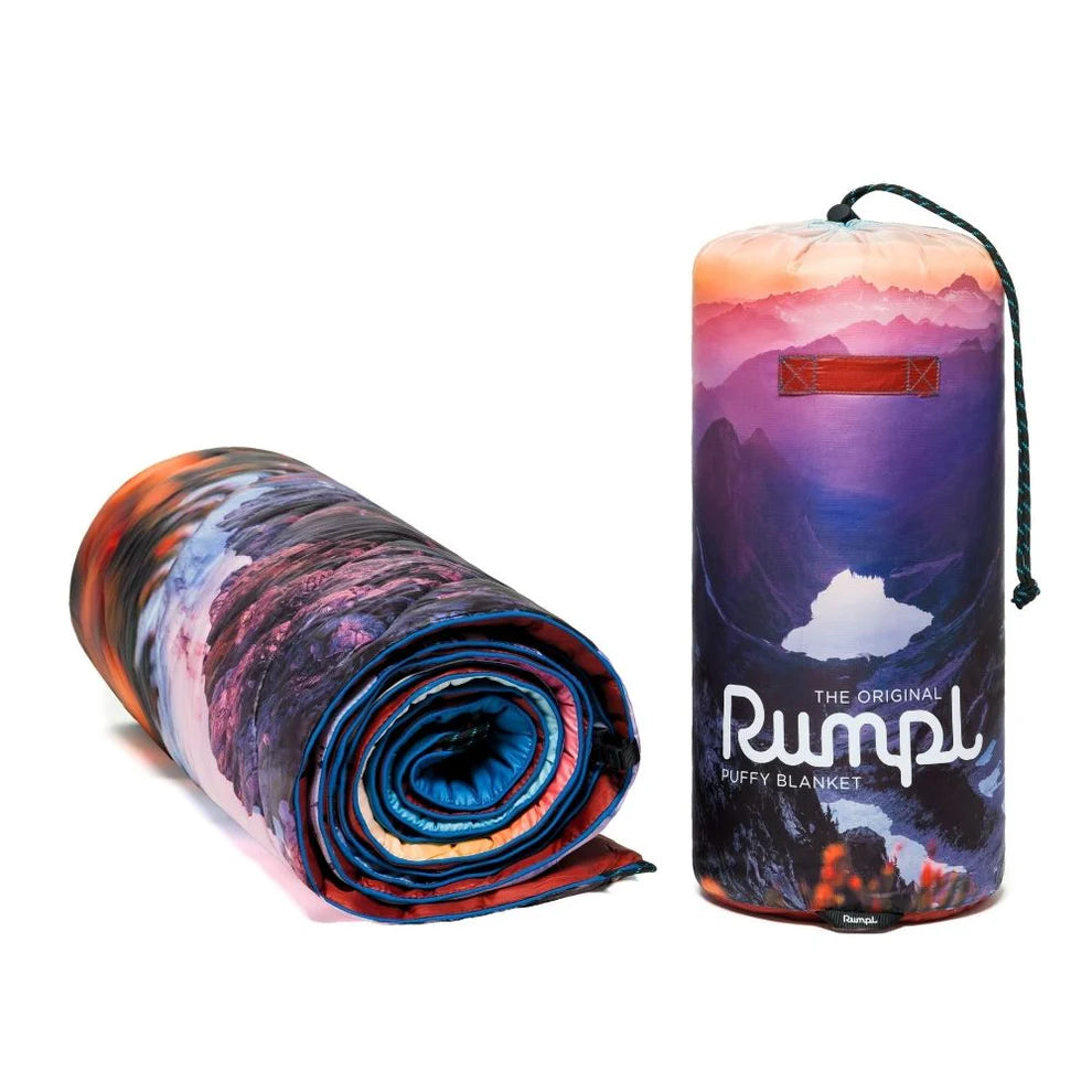 Rumpl's Original Puffy Blanket (1 Person)  in the color Sunset Veil