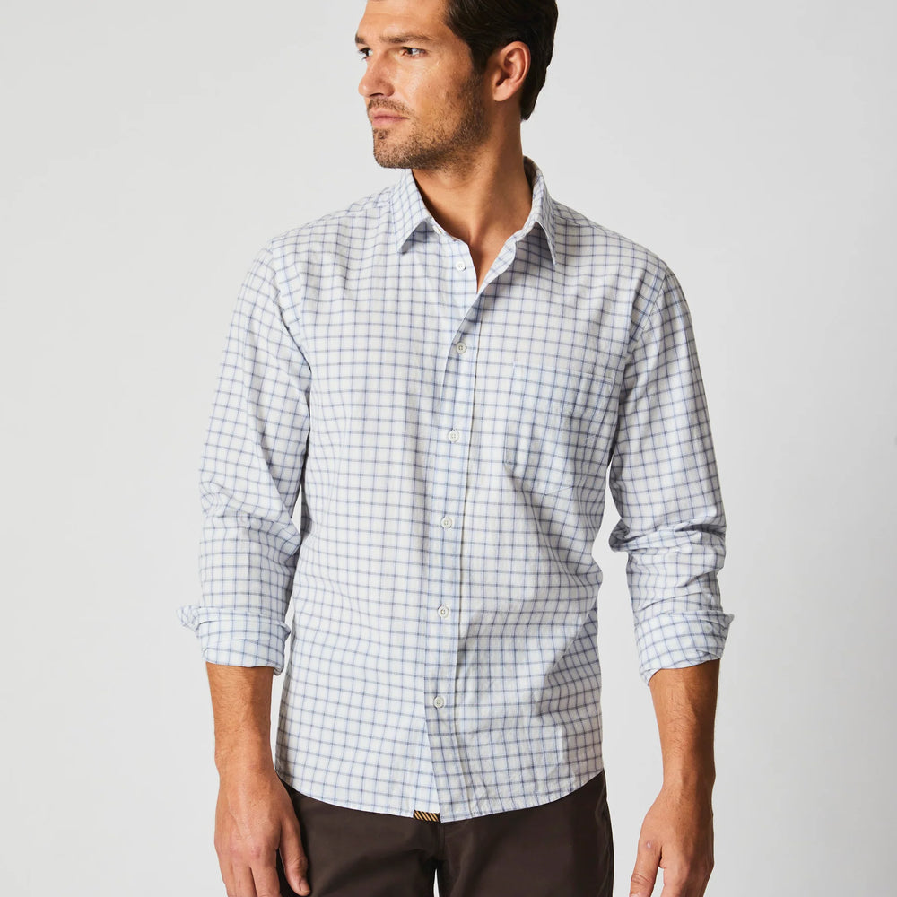 
                      
                        Billy Reid Grid Plaid Cypress Shirt - Pebble
                      
                    