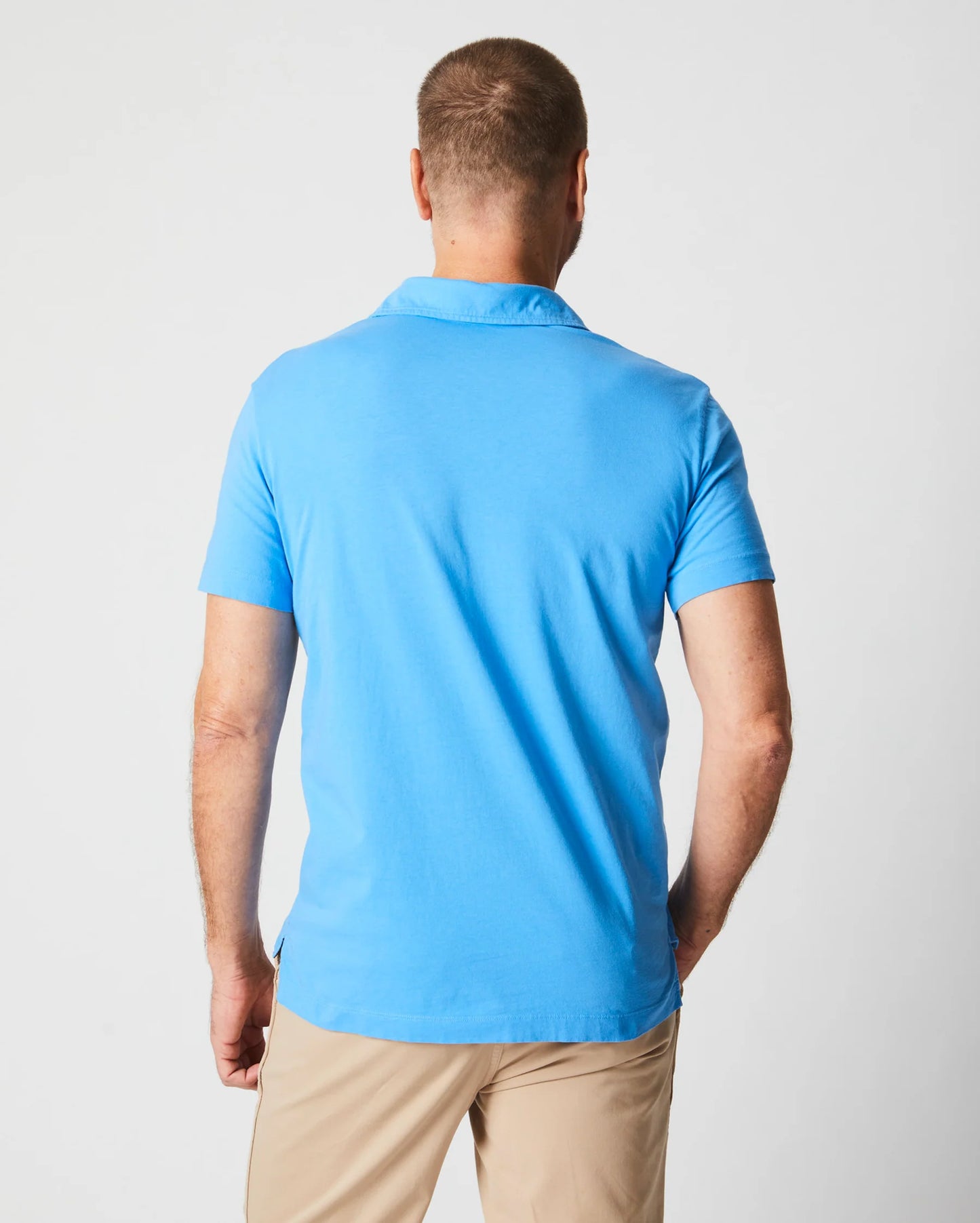 Billy Reid Pensacola Polo - French Blue